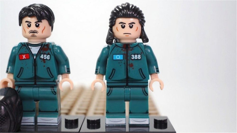 Squid Games Season 2 Block Figures Set Gi-hun 456, Front Man, Hwang Jun-ho