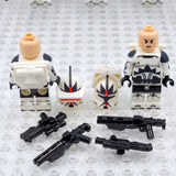 Space War Theme 13th Battalion Phase 1 Clone Troopers Block Figures Set of 10pcs