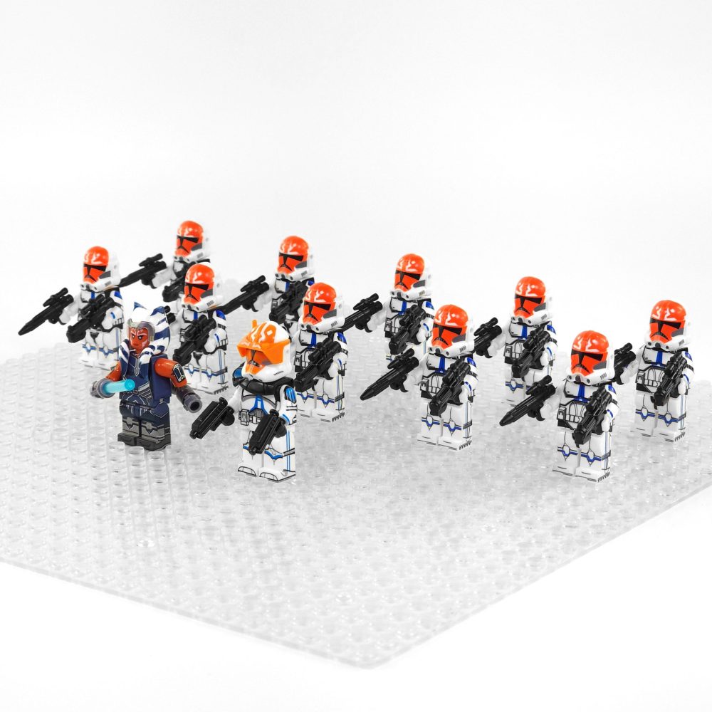 Space War Theme 332nd Company Commander Vaughn Block Figures Set