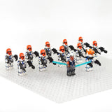 Space War Theme 332nd Company Commander Vaughn Block Figures Set