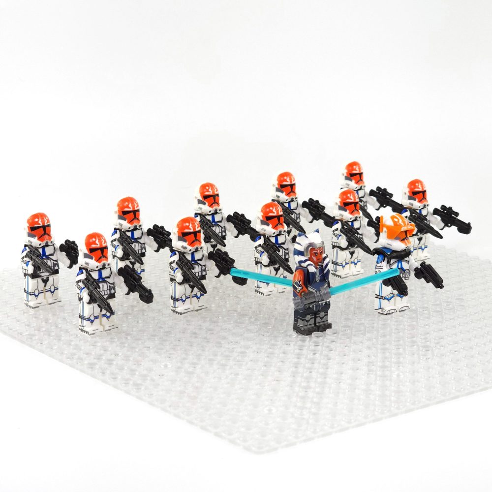 Space War Theme 332nd Company Commander Vaughn Block Figures Set