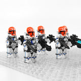 Space War Theme 332nd Company Commander Vaughn Block Figures Set