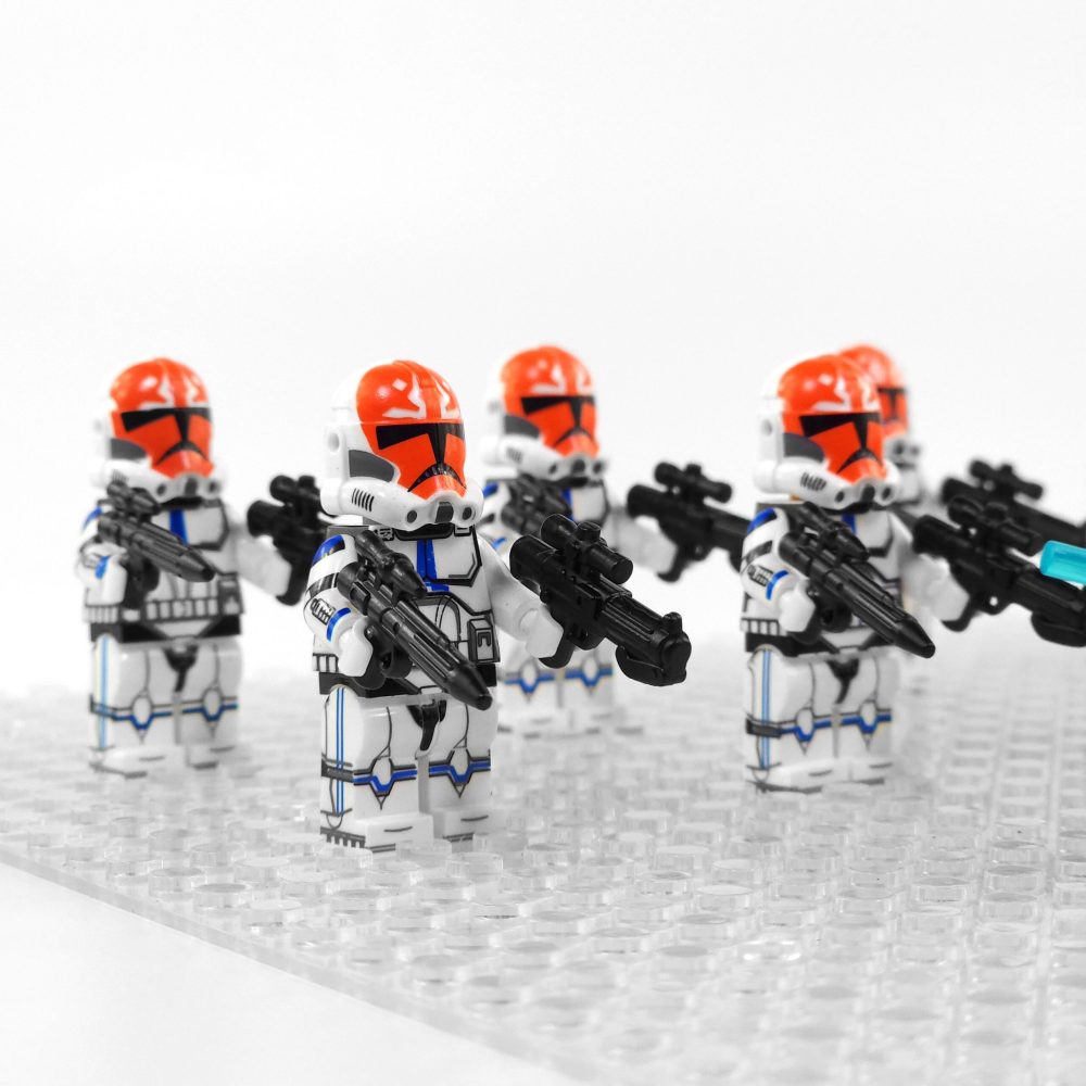 Space War Theme 332nd Company Commander Vaughn Block Figures Set
