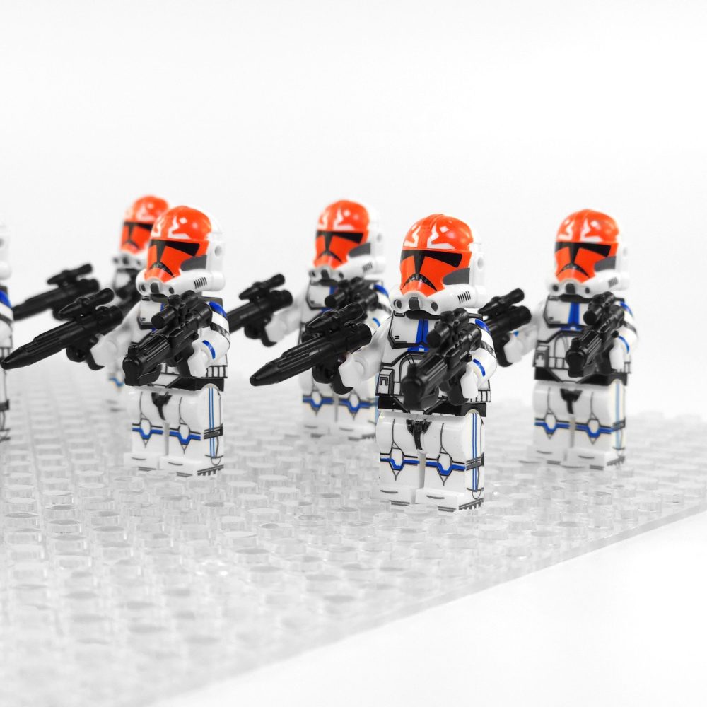 Space War Theme 332nd Company Commander Vaughn Block Figures Set