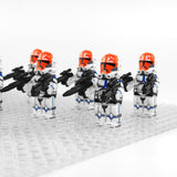 Space War Theme 332nd Company Commander Vaughn Block Figures Set