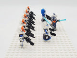Space War Theme 332nd Company Clone Troopers Block Figures Set of 8pcs