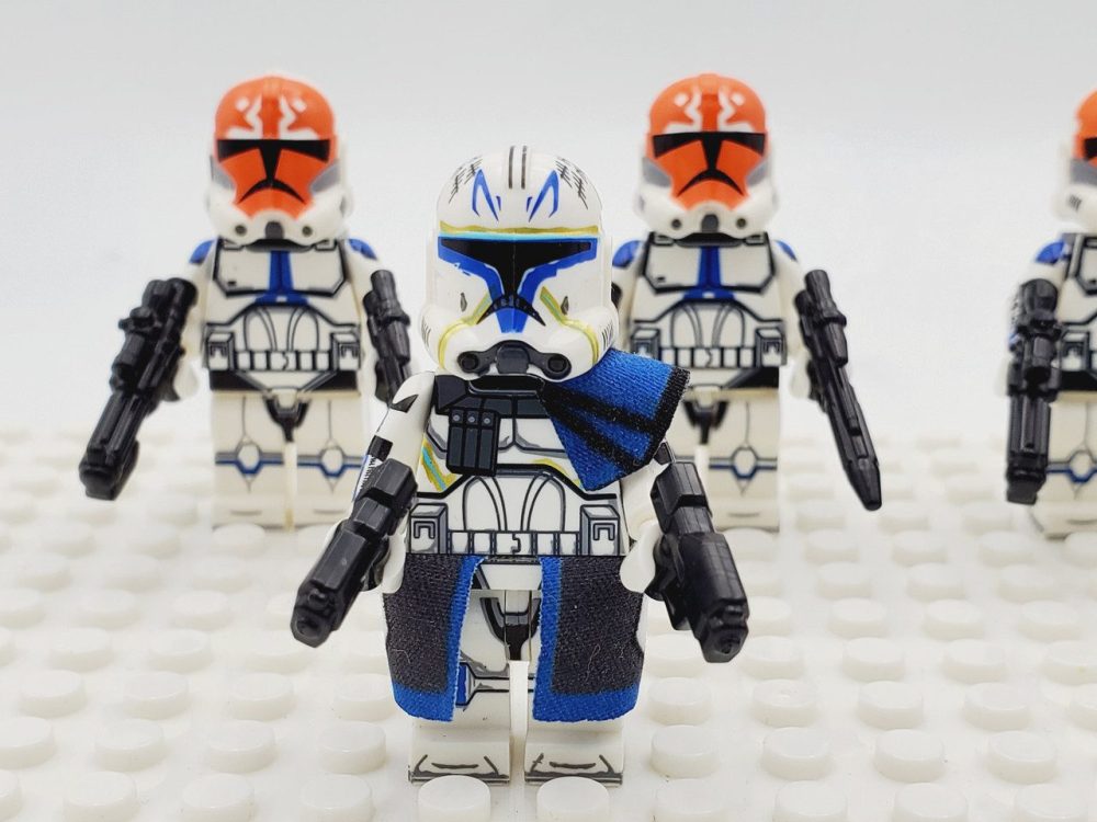 Space War Theme 332nd Company Clone Troopers Block Figures Set of 8pcs