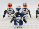 Space War Theme 332nd Company Clone Troopers Block Figures Set of 8pcs