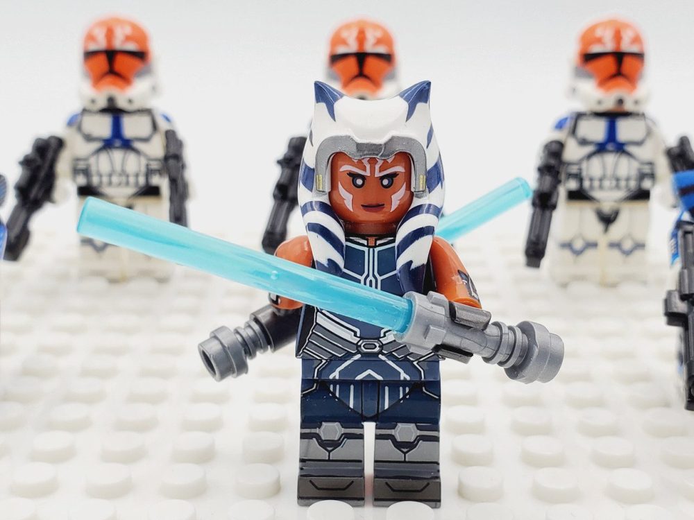 Space War Theme 332nd Company Clone Troopers Block Figures Set of 8pcs