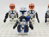 Space War Theme 332nd Company Clone Troopers Block Figures Set of 8pcs