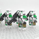 Space War Theme 41st Airborne Paratrooper Block Figures Set With RPS-6 Rocket Launcher