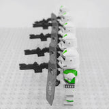 Space War Theme 442nd Clone Trooper With Shields Block Figures Set of 5pcs