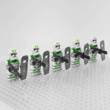Space War Theme 442nd Clone Trooper With Shields Block Figures Set of 5pcs