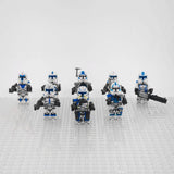 Space War Theme 501st Legion Captains & Leaders Block Figures Set