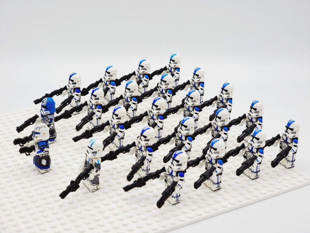 Space War Theme 501st Legion Clone Troopers Block Figures Set(23Pcs)