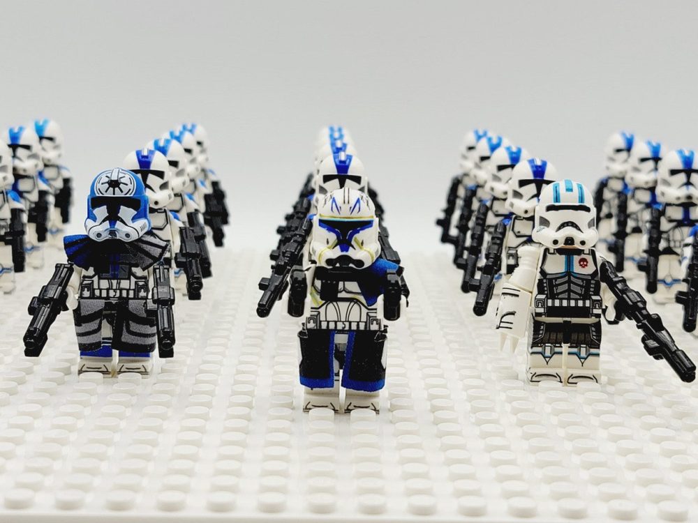 Space War Theme 501st Legion Clone Troopers Block Figures Set(23Pcs)