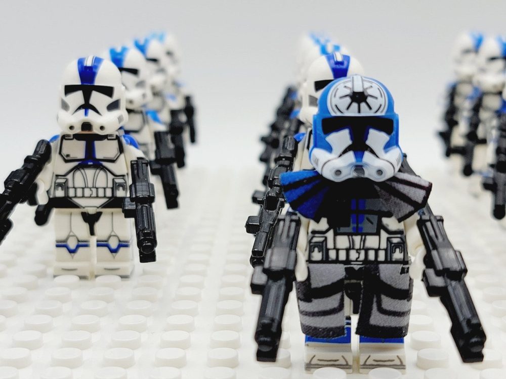 Space War Theme 501st Legion Clone Troopers Block Figures Set(23Pcs)