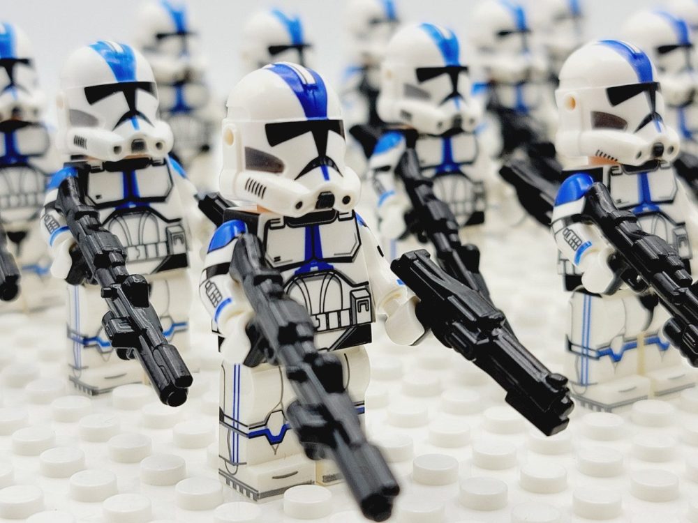 Space War Theme 501st Legion Clone Troopers Block Figures Set(23Pcs)
