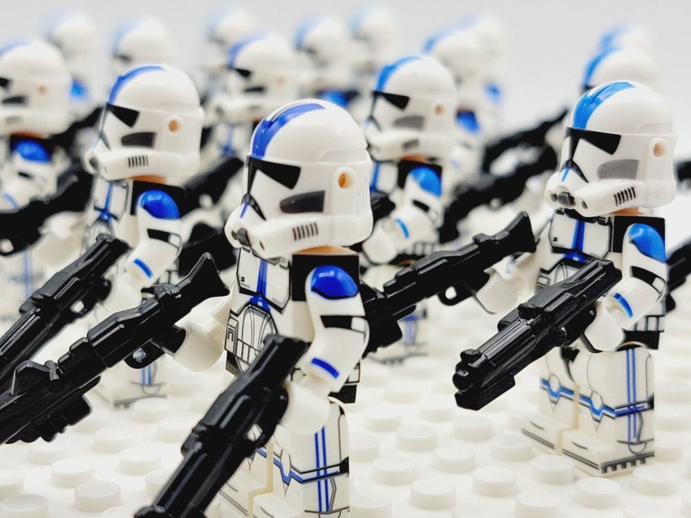 Space War Theme 501st Legion Clone Troopers Block Figures Set(23Pcs)