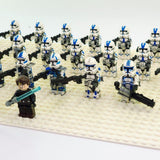 Space War Theme 501st Legion Block Figures Set of 31pcs With Obi-Wan, Anakin and Ahsoka