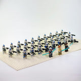 Space War Theme 501st Legion Block Figures Set of 31pcs With Obi-Wan, Anakin and Ahsoka