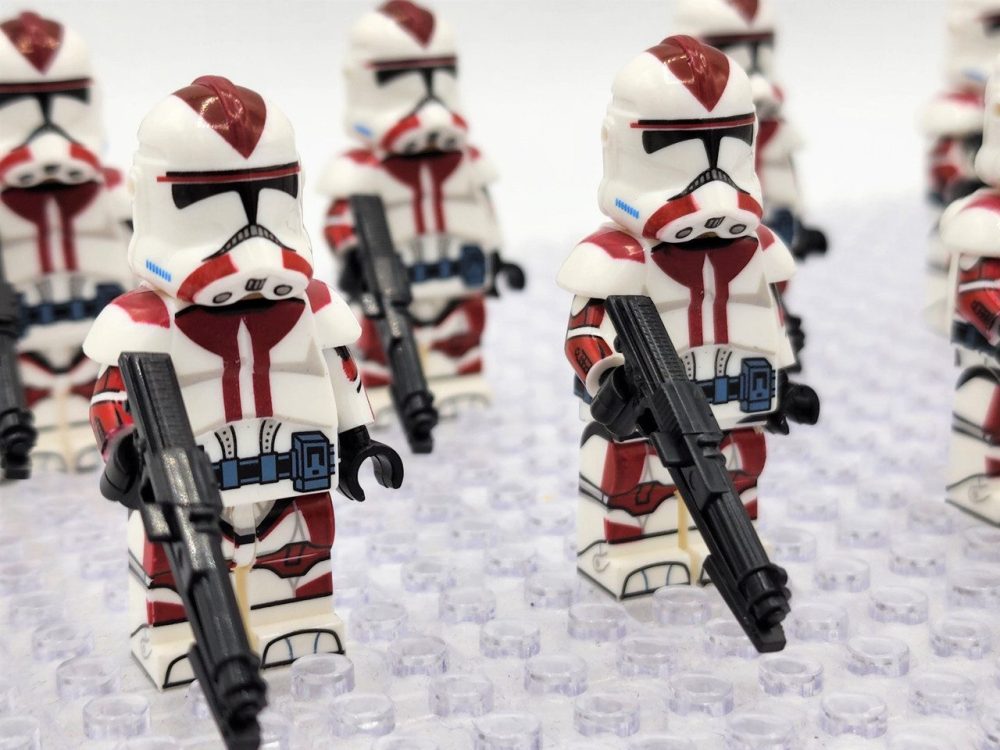 Space War Theme 91st Anaxes Clones Troopers Block Figures Set of 10pcs