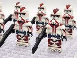Space War Theme 91st Anaxes Clones Troopers Block Figures Set of 10pcs