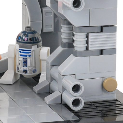Space War Theme A New Hope Leia’s Secret Transmission MOC Building Set (335pcs) 51