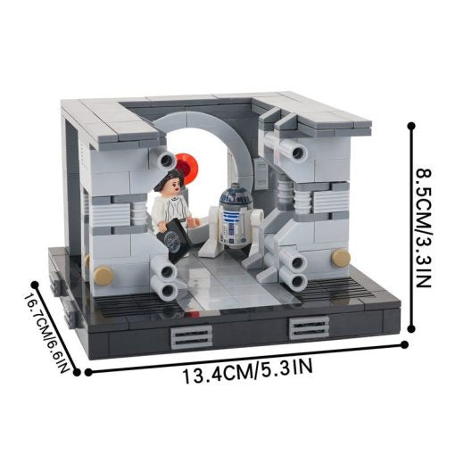 Space War Theme A New Hope Leia’s Secret Transmission MOC Building Set (335pcs) 51