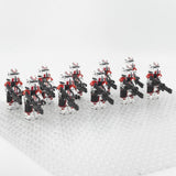 Space War Theme Anaxes Airborne Paratrooper Block Figures Set