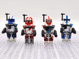 Space War Theme ARC Trooper Dredd Alpha Seven Ganch Block Figures Set of 4pcs