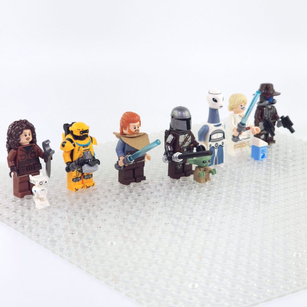 Space War Theme Assorted Iconic Block Figures Set of 7pcs