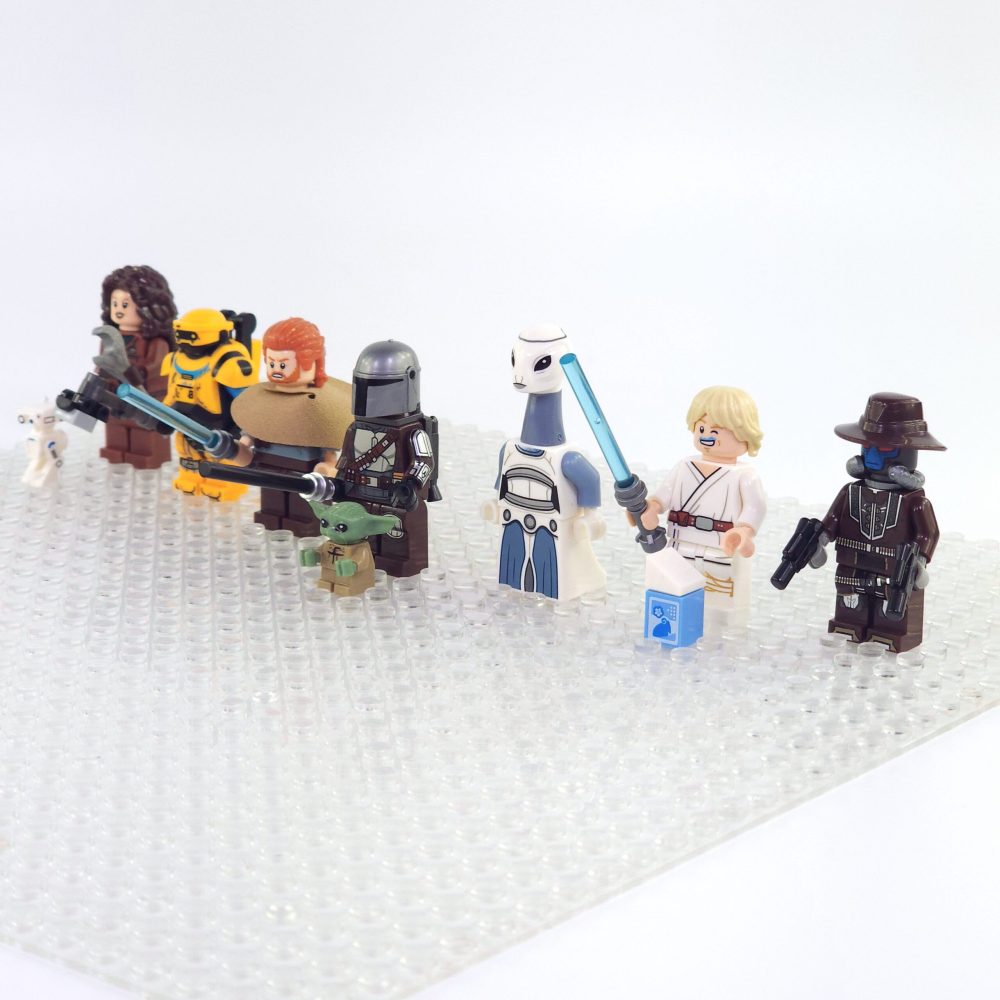 Space War Theme Assorted Iconic Block Figures Set of 7pcs