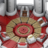 Space War Theme Jedi High Council Chamber MOC Set with 8pcs Block Figures (1241pcs)