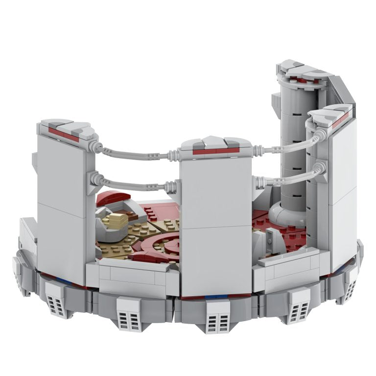 Space War Theme Jedi High Council Chamber MOC Set with 8pcs Block Figures (1241pcs)