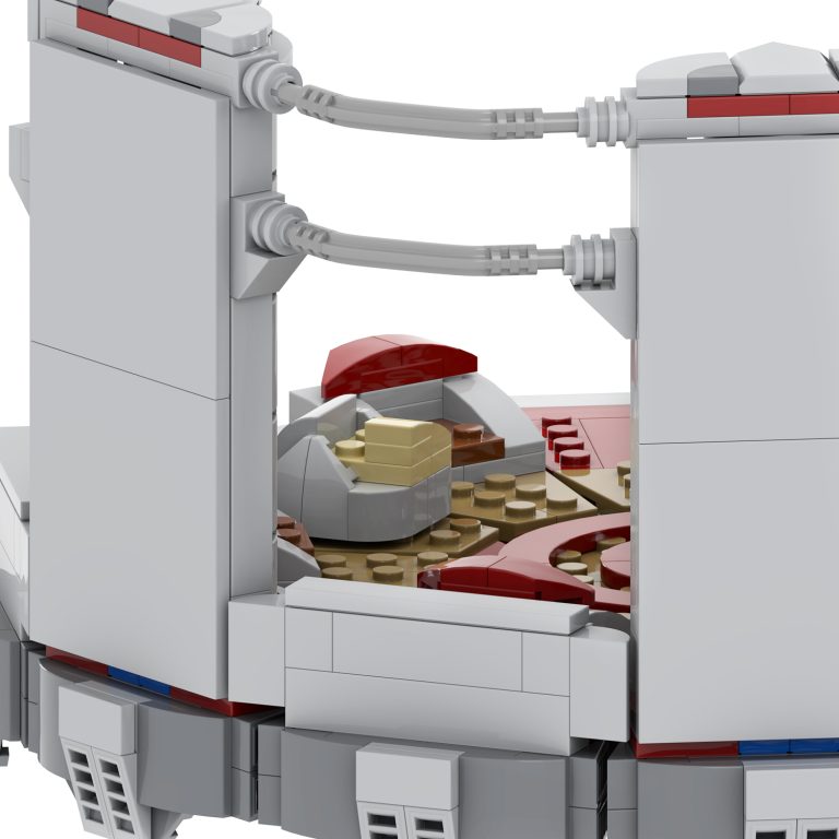 Space War Theme Jedi High Council Chamber MOC Set with 8pcs Block Figures (1241pcs)