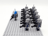Space War Theme Bo-Katan Kryze Night Owls Mandalorians Block Figures Set