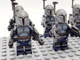 Space War Theme Bo-Katan Kryze Night Owls Mandalorians Block Figures Set
