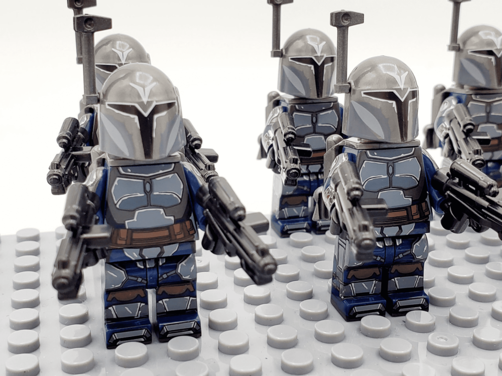 Space War Theme Bo-Katan Kryze Night Owls Mandalorians Block Figures Set