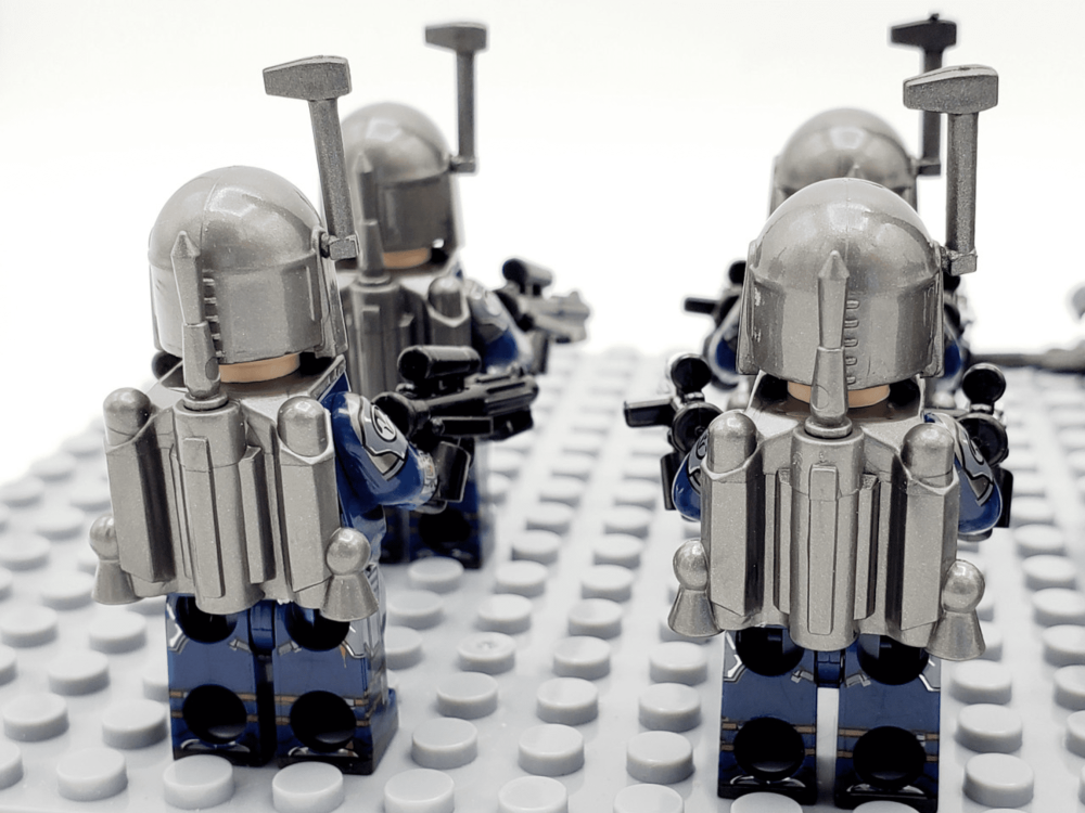 Space War Theme Bo-Katan Kryze Night Owls Mandalorians Block Figures Set
