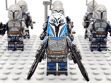 Space War Theme Bo-Katan Kryze Night Owls Mandalorians Block Figures Set