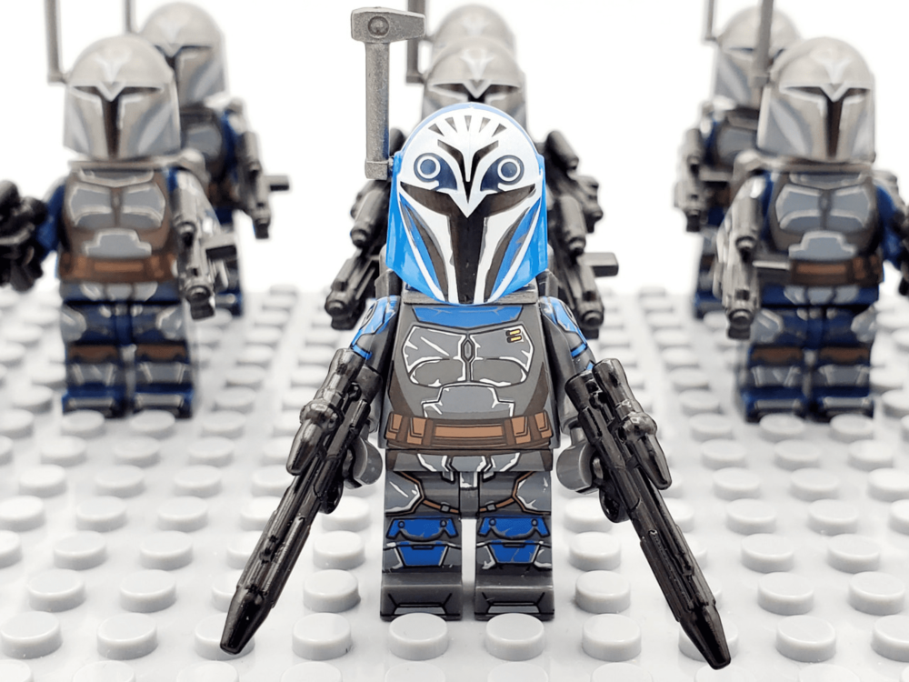 Space War Theme Bo-Katan Kryze Night Owls Mandalorians Block Figures Set