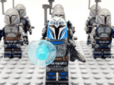Space War Theme Bo-Katan Kryze Night Owls Mandalorians Block Figures Set