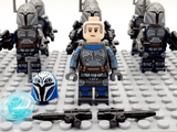Space War Theme Bo-Katan Kryze Night Owls Mandalorians Block Figures Set