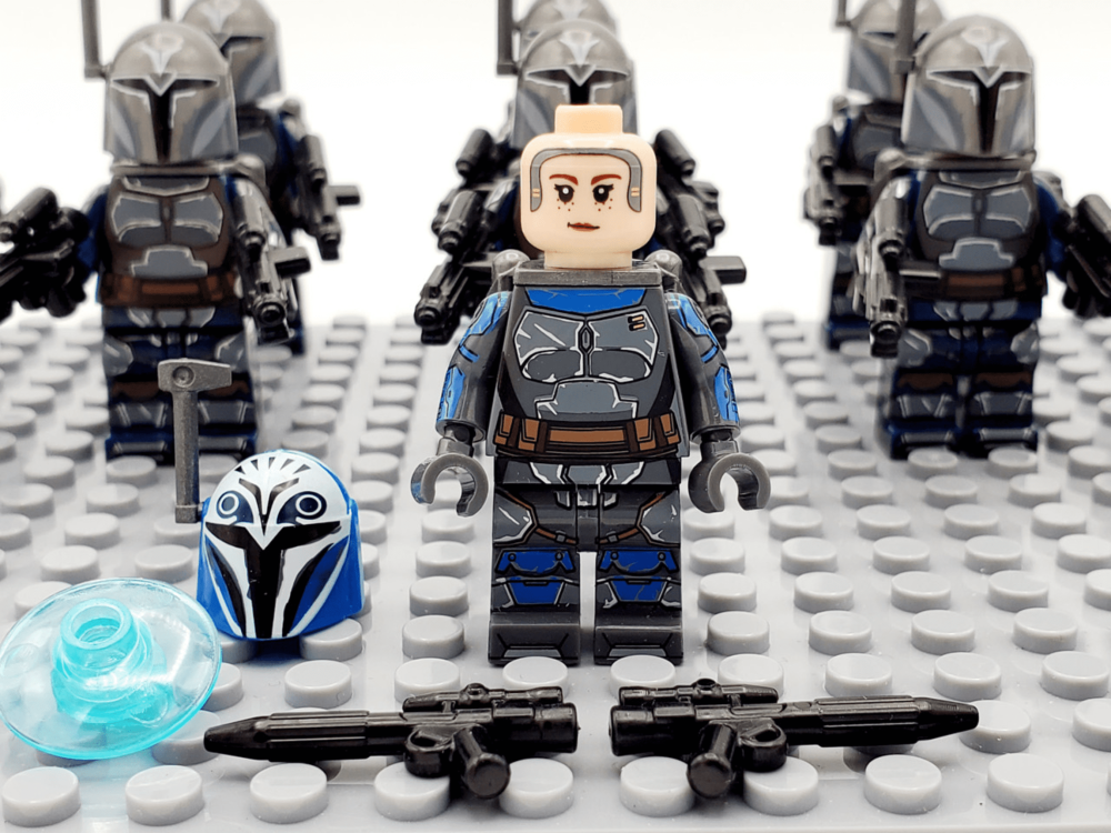 Space War Theme Bo-Katan Kryze Night Owls Mandalorians Block Figures Set