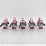 Space War Theme Coruscant Assault Trooper Block Figures Set
