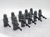 Space War Theme Elite Squad Clone Troopers Block Figures Set of 10pcs