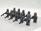 Space War Theme Elite Squad Clone Troopers Block Figures Set of 10pcs
