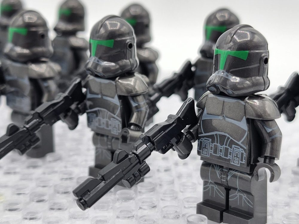 Space War Theme Elite Squad Clone Troopers Block Figures Set of 10pcs