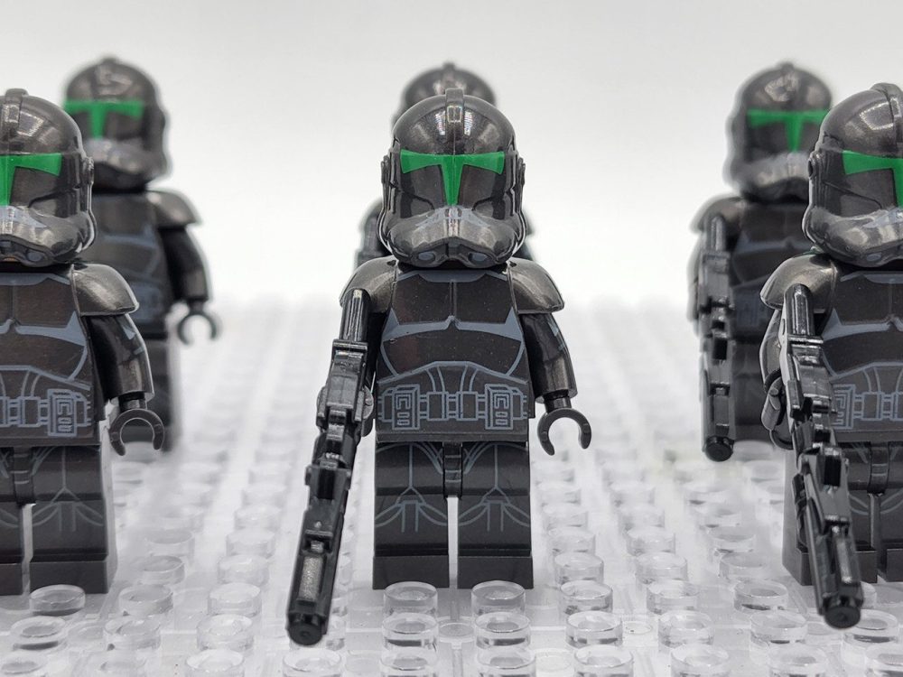 Space War Theme Elite Squad Clone Troopers Block Figures Set of 10pcs